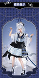 Arknights: Endfield Rosmontis Cosplay Women's Anime Dress Halloween Uniform Carnival Party Play Role Clothes