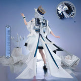 Arknights: Endfield Rosmontis Cosplay Women's Anime Dress Halloween Uniform Carnival Party Play Role Clothes
