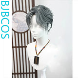 [Styled Wig]Small lace boy haze blue daily COS short hair micro spray fluffy