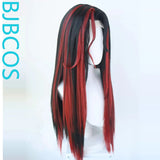 [Styled Wig]Ashes of the Kingdom‌ Zhangjiao red and black color matching COS wig set with Lace Front Wig