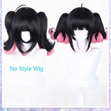 [Styled] Zenless Zone Zero Nangong Yu Cosplay Wig Anime Game Nangong Yu Hair Halloween Party Prop Rose Net Wigs