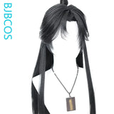 [Styled Wig]The husky and his white cat shizun Ta Xian Jun Ancient Style Versatile Patch COS Shaped Wig Set