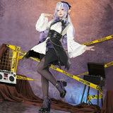 Zenless Zone Zero Vivian cosplay, anti tongued bird vampire, gothic dress Halloween Uniform Carnival Party Play Role Clothes