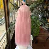 [Styled Wig]Takanashi Hoshino Cosplay Wig Game Blue Archive Women Light Pink Hair Heat Resistant Synthetic Halloween Party Wig