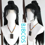 [Styled Wig]WHERE WINDS MEET Rongyuan Lace Front Wig COS Hairy Girl Style Wig Set