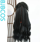 [Styled Wig]Heaven Official's Blessing Huacheng Lace Front Wig COS Wig Set Hairy Girl Style Wig Set