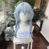 [Styled Wig]Wuthering Waves The Shorekeeper Cosplay Wig Blue Long Hair Heat Resistant Fiber Hair Halloween Party For Women Prop