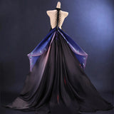 Leviathan‌ Cosplay Costume Game Wuthering Waves Women Black And Purple Dress Full Set Anime Outfit For  Halloween Role Play