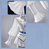 Iuno Cosplay Costume Game Wuthering Waves Women Outfit Carnival Halloween Party Anime Role Play Uniform Dress Full Set S-XXL