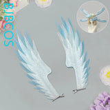 Sunday Robin Cosplay Costume Game Honkai Star Rail HSR Prop Women Colorful Headwear Wings Prop Halloween Carnival Role Play