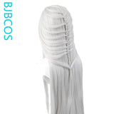 [Styled Wig]Fantasy City Sakura Sky Release Ma Tianyu Same Silver White Imitation Hand Hook Style COS Wig Set