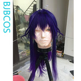 [Styled Wig]Chen The Dawnstreak Cosplay Wig Game Arknights:Endfield Ch'en Women Purple 73CM Hair Halloween Party Heat Resistant