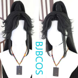 [Styled Wig]Ink burning ancient style young man ancient costume COS Lace Front Wig shaped wig set
