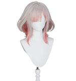 [Styled Wig]Arknights: Endfield Mi Fu Cosplay Womem Cute Pink Gradient Hair  Halloween Cosplay Wig Cap
