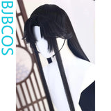 [Styled Wig]Time Raiders Drinking to relieve the rain, imitating the ancient style of hand hook, half tied ponytail, COS
