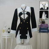 Frieren Cosplay Costume Anime Frieren: Beyond Journey's End Dress【S-3XL】Size Black And White Halloween Party Outfit Women Girls