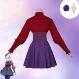 【In Stock】Ishtar Cosplay Costume Anime Fate/strange Fake Women Red And Purple Dress Carnival Halloween Party Role Play Suits