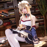【In Stock】Sandrone Cosplay Costume Game Genshin Impact  Marionette Purple And White Dress Uniform Halloween Party Girls Prop
