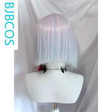 [Styled Wig]‌ Lucy Cosplay Wig 45cm Anime Cyberpunk Edgerunners Cosplay Halloween Multicolor Gradient Heat Resistant Hair Wig