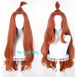 [Styled Wig]Aru Neko Cosplay Wig Anime Chainsmoker Cat Women Long 80CM Hair Ears Tail Full Set Halloween Party Roleplay Wig