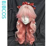 [Styled Wig]‌‌Haruka Cosplay Wig Game Arknights: Endfield Women Mixed Pink Long 100CM Hair For Halloween Carnival Play Role