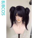 [Styled Wig]‌Game Ame NEEDY GIRL OVERDOSE Cosplay Wig Black Halloween Wig Heat Resistant Synthetic Cute Hair Anime Wigs