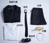 Anime Chainsaw Man Angel Devil Hayakawa Aki Cosplay Higashiyama Kobeni Himeno Denji Costume DK Black Suit Uniform Halloween