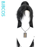 [Styled Wig]Li Shen Ancient Style Ink Burning Ancient Style Versatile Hanfu Male Lace Front Wig COS Style Wig Set