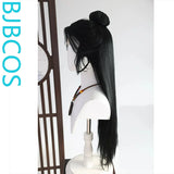 [Styled Wig]WHERE WINDS MEET Rongyuan Lace Front Wig COS Hairy Girl Style Wig Set