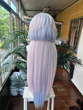 [Styled Wig]Mornye Cosplay Wig Game Wuthering Waves Women Colorful Long 100CM Hair Gradient Mornye Cosplay Halloween Party Wig