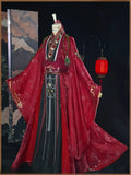 For All Time‌ Cos Rorschach Ancient Style Hanfu Halloween Uniform Carnival Party Play Role Clothes