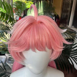 [Styled Wig]‌Encore Wig Game Wuthering Waves Cosplay Wig Women 80CM Pink Cute Long Hair Encore Heat Resistant Wig