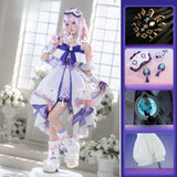 Citlali Cosplay Costume Game Genshin Impact Women Purple And White Dress Prop Full Set Souvenir Anime All Saints' Day Size S-XL