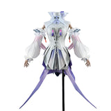 Ramiel Cosplay Costume Game Zenless Zone Zero Women White Dress ZZZ Ramiel Costume Halloween Christmas Costume Size S-XL