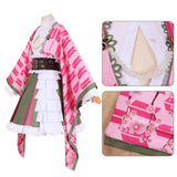 Demon Slayer: Kimetsu no Yaiba Mitsuri Kanroji‌ Cosplay Costume Anime Woman Comic Convention Christmas Halloween Party Clothing