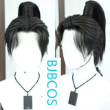 [Styled Wig]Front lace antique style young man Lang Xiaojun Hanfu male costume COS imitation full zip wig set
