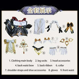 【In Stock】Sandrone Cosplay Costume Game Genshin Impact  Marionette Purple And White Dress Uniform Halloween Party Girls Prop