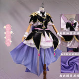 Star Detective Precure Senya Luluka cosplay before transformation and cosplay after transformation