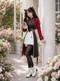 Rin Tohsaka Anime Game Costumes Honkai: Star Rail Fate Collab Red Cosplay Costume Full Set Uniform Role Play Halloween Party