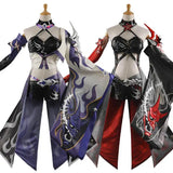Acheron Game Cosplay Costume HSR Honkai: Star Rail Cosplay Purple And Red Clothing Accessories Halloween Christmas Party Props
