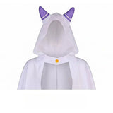 Re:ZERO - Starting Life in Another World Emilia Anime Cosplay Purple Tight Bodysuit Cloak Halloween Stage Performance Costume