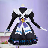 【In Stock】Miliastra Wonderland Cosplay Costume Game Genshin Impact Women Black And White Maid Dress Halloween Party Size S-3XL