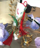 Ashes of the Kingdom‌ Chen Deng's cosplay is like a kite, with ancient style and purple card leather