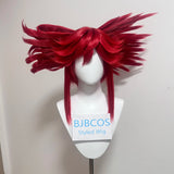[Styled Wig] In Stock Anime Li Glaze Synthetic Hair Short 30cm Mixed Orange Red Cosplay Anime Wig Heat Resistant Hair Halloween