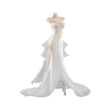 HMS Sirius Cosplay Costume Game Azur Lane White Sexy Dress Bridal Outfit‌ Wedding Gown Halloween Carnival Role Play Set S-L