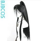 [Styled Wig]Antique style Nianlang Lace Front Wig muzi period COS wig set versatile half tied ponytail