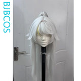 [Styled Wig]Zibai Cosplay Wig Game Genshin Impact For Women Silver 85CM Length Hair Halloween Christmas Role Playing Party