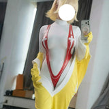 Elegg Cosplay Costume Game GODDESS OF VICTORY: NIKKE Girl Rabbit Yellow Summer Swimsuit Transparent Bunny Halloween Costume
