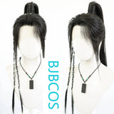 [Styled Wig]Whispers of Fate Chi Yun'aozi Yi Gao Ponytail Youth Lang Ancient Costume Male Front Lace COS Style Wig Set