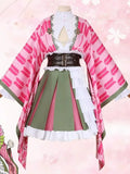 Demon Slayer: Kimetsu no Yaiba Mitsuri Kanroji‌ Cosplay Costume Anime Woman Comic Convention Christmas Halloween Party Clothing